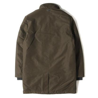 ハイネック フェイクレイヤード ポリツイル パテッド ロング コート (Picton Water Resistant Jacket MM1AC760) / ピクトン ウォーター レジスタント ジャケット 中わた