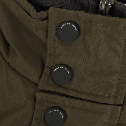 ハイネック フェイクレイヤード ポリツイル パテッド ロング コート (Picton Water Resistant Jacket MM1AC760) / ピクトン ウォーター レジスタント ジャケット 中わた