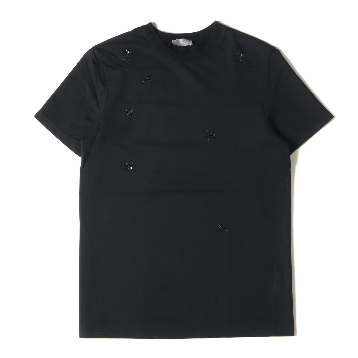 17AW ビーズ BEE 刺繍 ショートスリーブ ライトウェイト スウェット Tシャツ (733J603W4215) / 半袖 トレーナー 裏毛