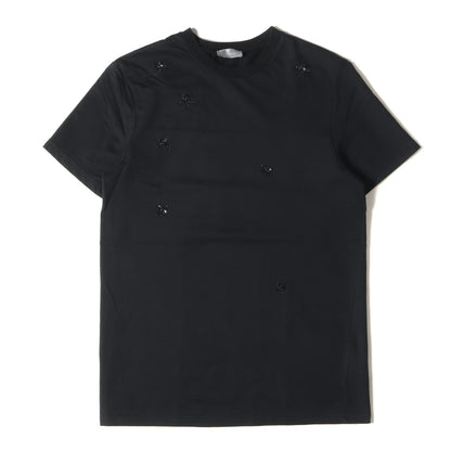 17AW ビーズ BEE 刺繍 ショートスリーブ ライトウェイト スウェット Tシャツ (733J603W4215) / 半袖 トレーナー 裏毛