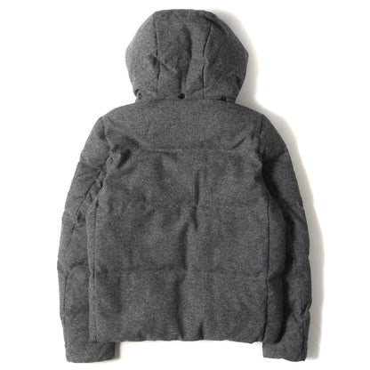 × NANO UNIVERSE フーディー ウール ツイード ダウン ジャケット (WOOL G2 DOWN JACKET NUC82DWW002TS) / ブルゾン