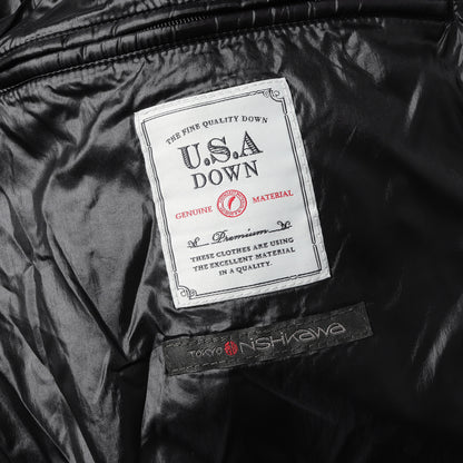 × NANO UNIVERSE フーディー ウール ツイード ダウン ジャケット (WOOL G2 DOWN JACKET NUC82DWW002TS) / ブルゾン