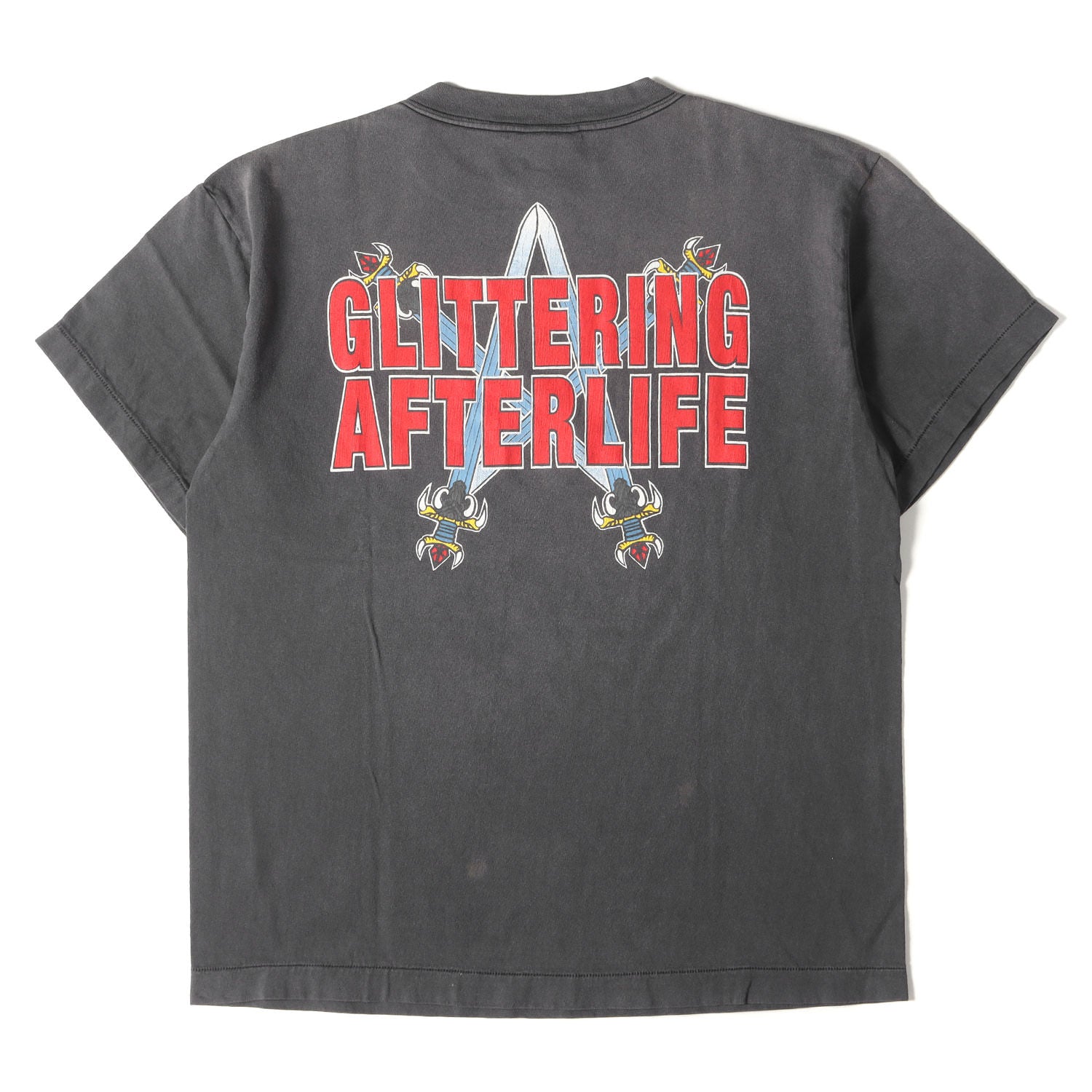 SAINT MICHAEL (セントマイケル) 23SS ヴィンテージ加工 ロゴ グラフィック Tシャツ (SS TEE/AFTER LIFE  SM-S23-0000-010) – ブランド古着の通販・買取 | BEEGLE by Boo-Bee