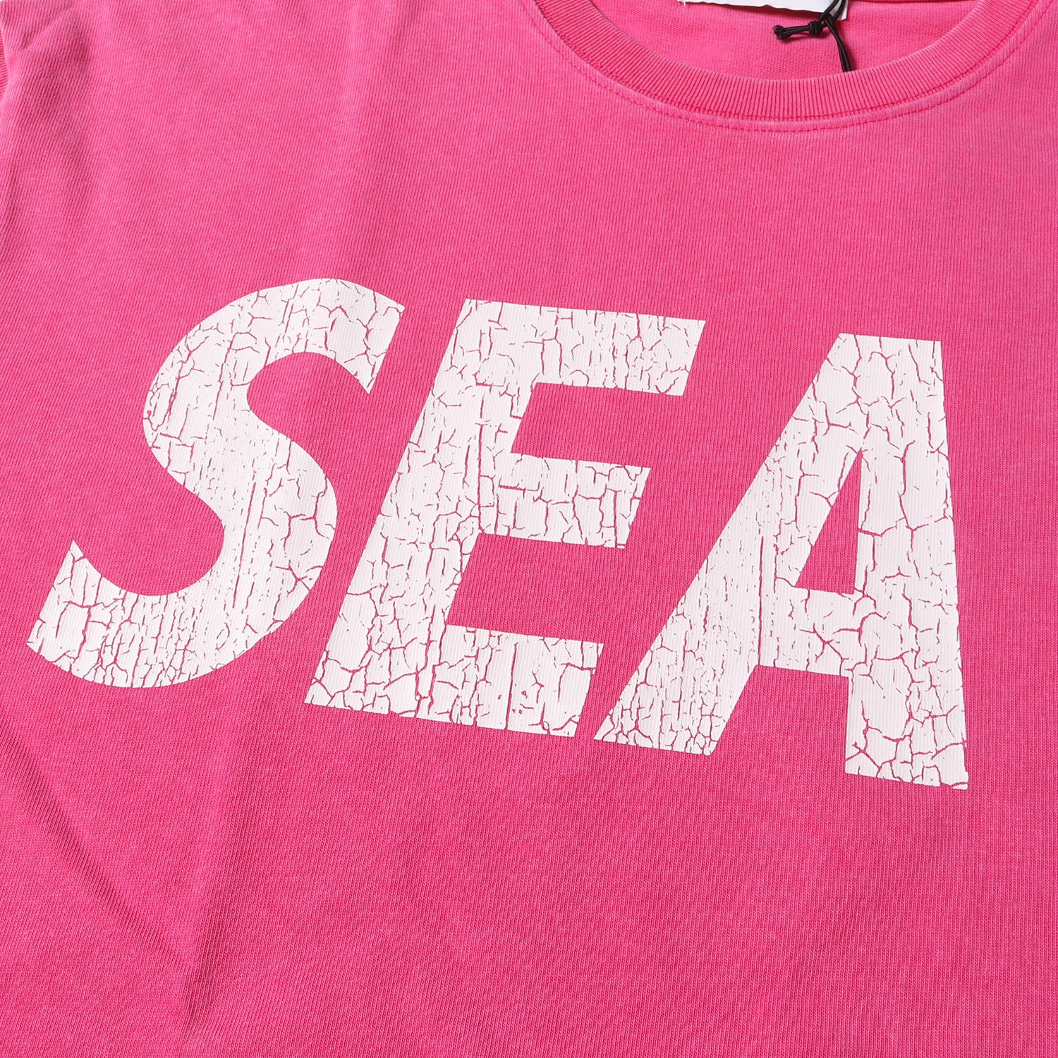 WIND AND SEA (ウィンダンシー) 23SS ピグメントダイ クラック加工 ロゴ ヘビーウェイト Tシャツ (SEA CRACK P DYE  TEE WDS-O-SEA-23-Q4-CS-01) - ブランド古着の通販・買取 | BEEGLE by Boo-Bee