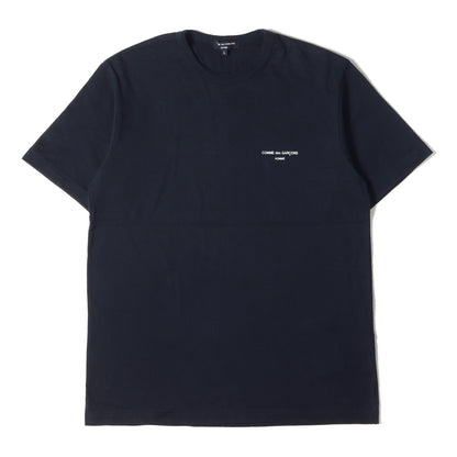 18AW ワンポイント ロゴ バインダーネック Tシャツ (HB-T009) / プレーン 定番 モード デザイナーズ
