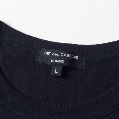 18AW ワンポイント ロゴ バインダーネック Tシャツ (HB-T009) / プレーン 定番 モード デザイナーズ