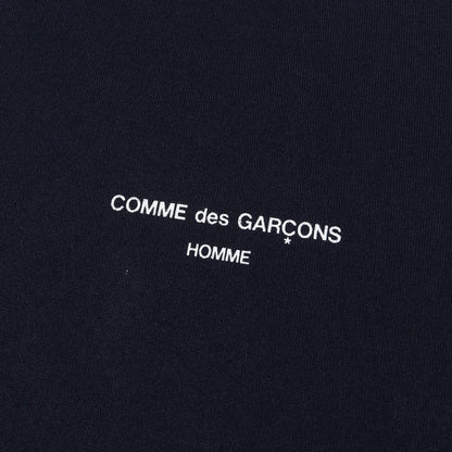 18AW ワンポイント ロゴ バインダーネック Tシャツ (HB-T009) / プレーン 定番 モード デザイナーズ