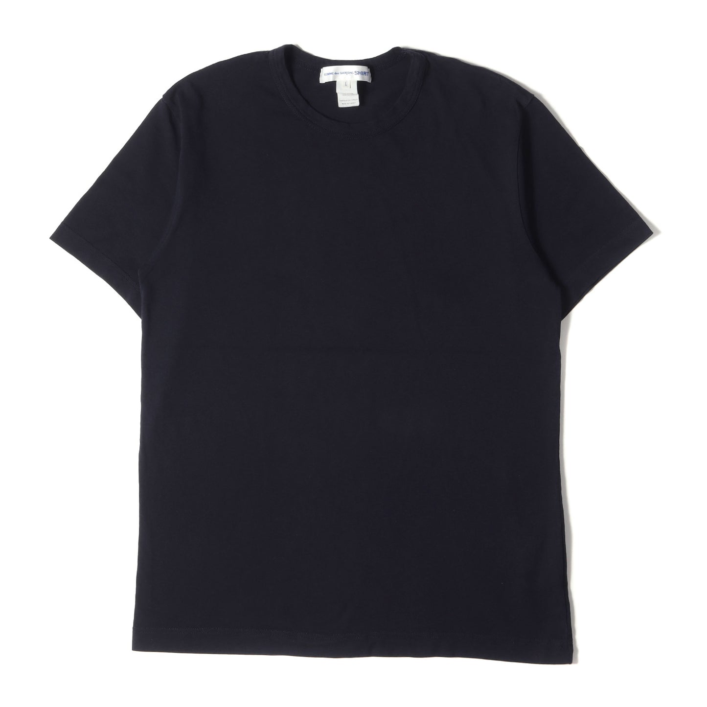 プレーン ソリッド バインダーネック Tシャツ (CDGT2PL) / 無地 インナー モード デザイナーズ