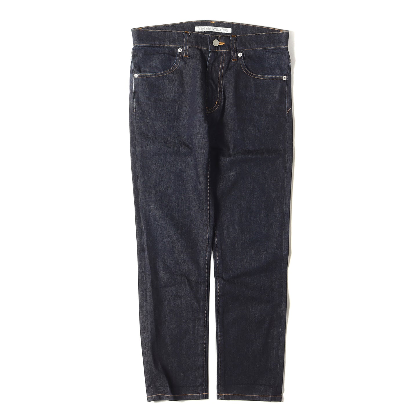 ストレッチ リジッド デニム スキニー パンツ (Rigid denim skinny pants JLS-02-02) / ジッパーフライ ジーンズ