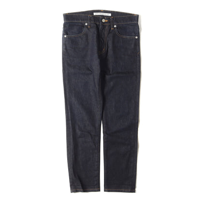 ストレッチ リジッド デニム スキニー パンツ (Rigid denim skinny pants JLS-02-02) / ジッパーフライ ジーンズ