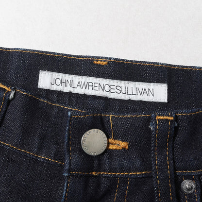 ストレッチ リジッド デニム スキニー パンツ (Rigid denim skinny pants JLS-02-02) / ジッパーフライ ジーンズ