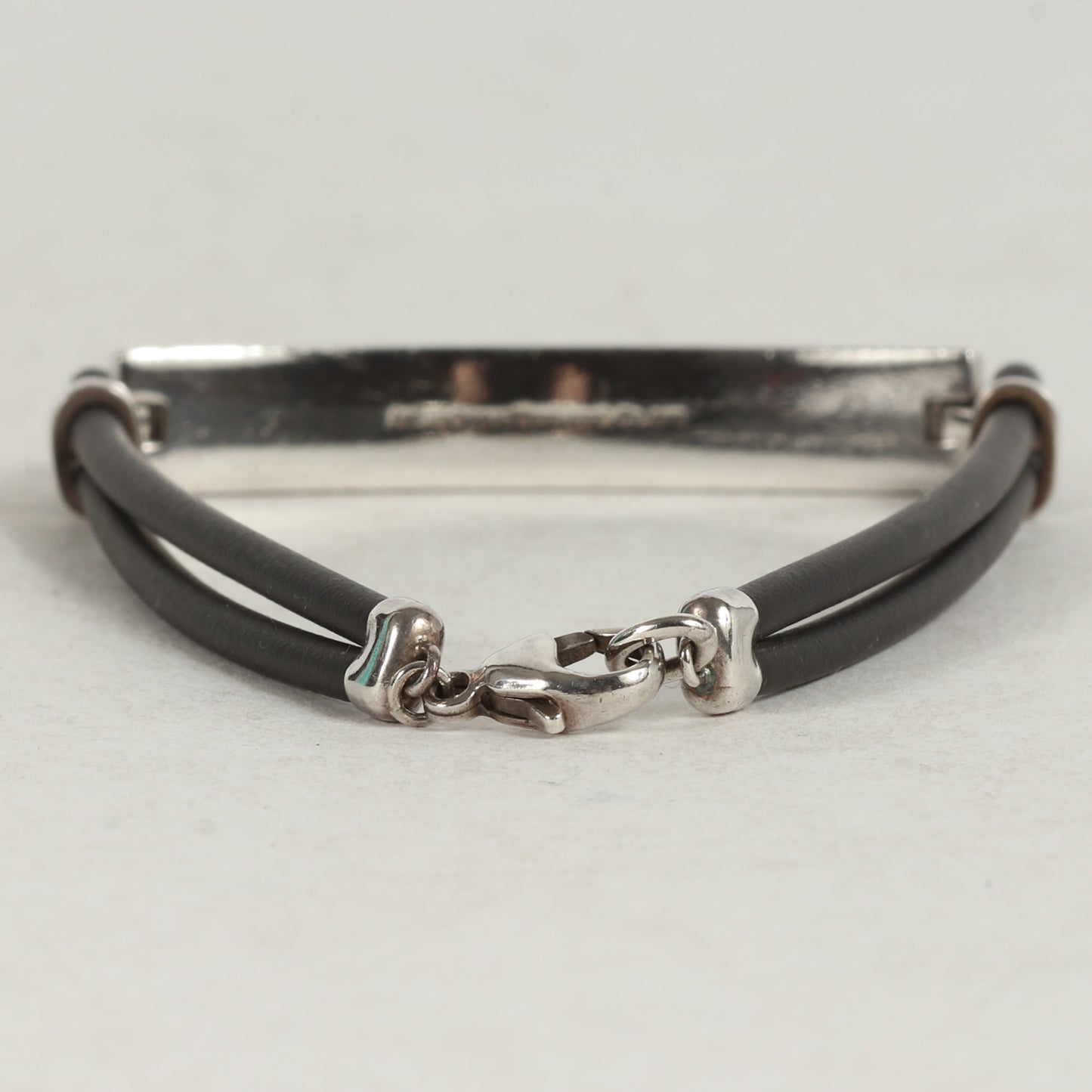 2003年製 ラバー コンビ アトラス IDプレート ブレスレッド (ATLAS) / IDタグ シルバー925 SV925 Y2K