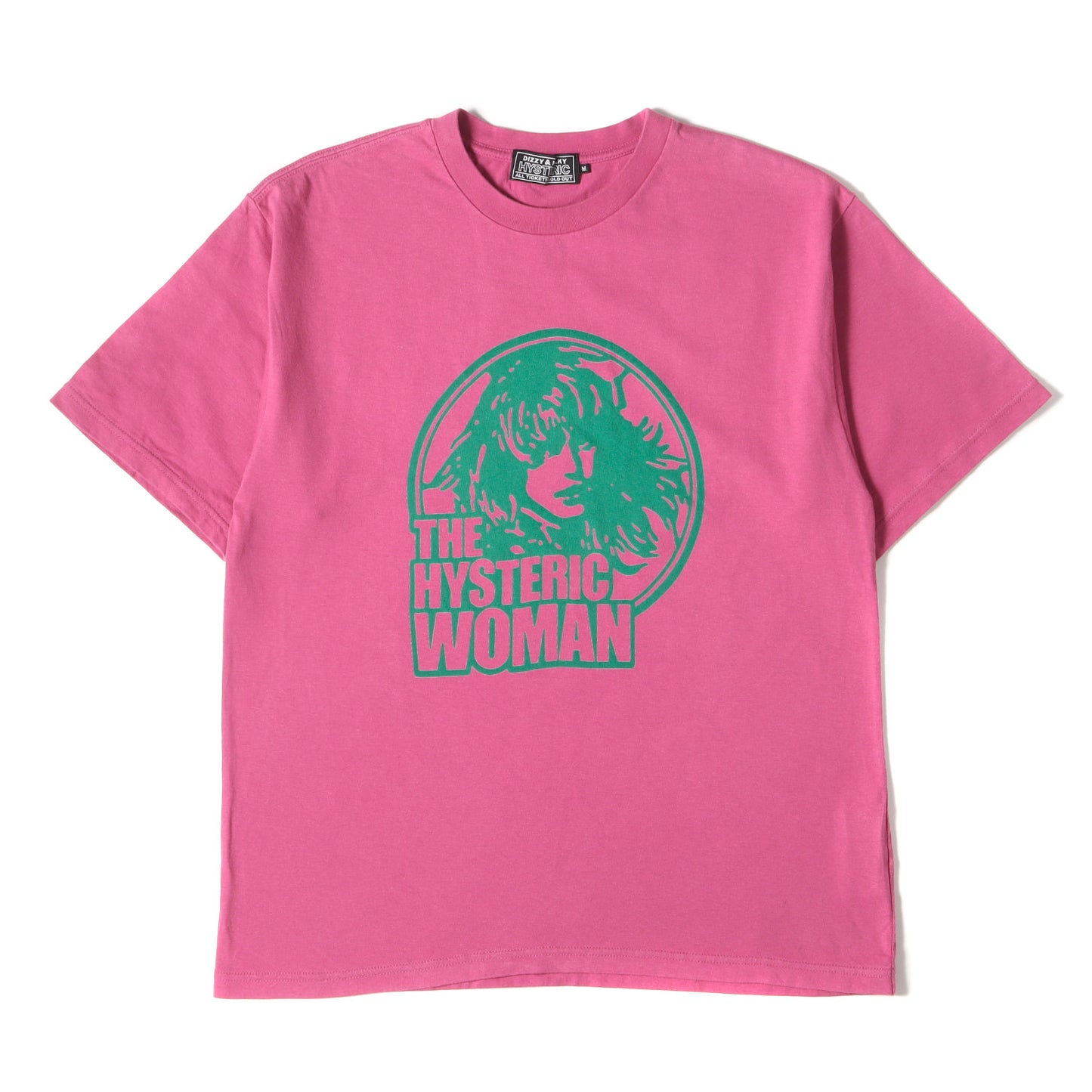 23SS HYSTERIC MOTEL SCRATCH Tシャツ (02231CT10) / ガール ウーマン ロゴ