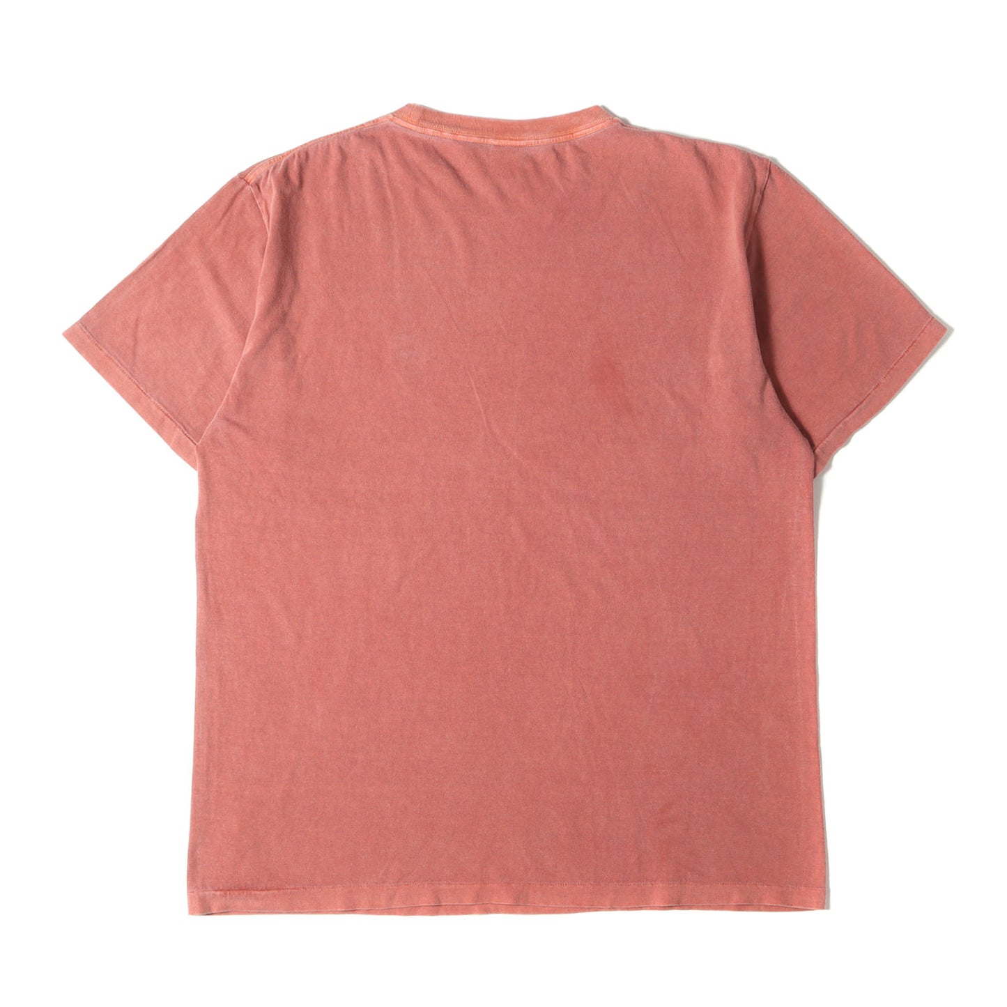 21SS ピグメント ウォッシュ加工 ワンポイント ロゴ 刺繍 Tシャツ (SD NEW BOHEMIA SIGN LOGO T)