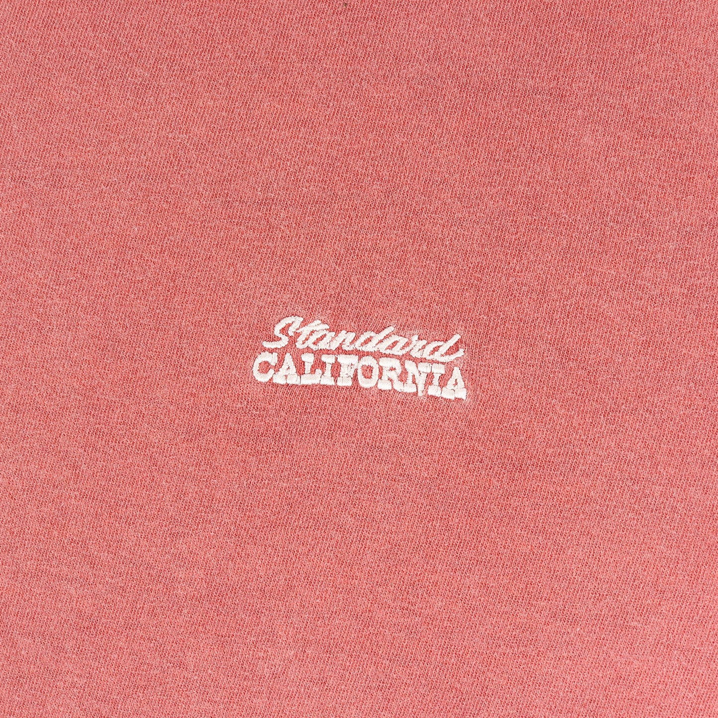 21SS ピグメント ウォッシュ加工 ワンポイント ロゴ 刺繍 Tシャツ (SD NEW BOHEMIA SIGN LOGO T)