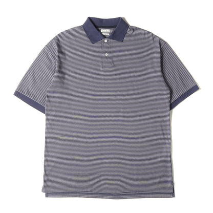 ボーダー コットン ジャージー 半袖 ポロシャツ (SUVIN BORDER POLOSHIRT 8117-699-0359) / LOOSE FIT