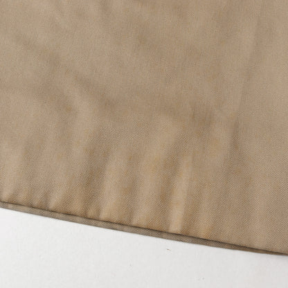 コットンポリ ツイル ギャバ ステンカラー コート / バルマカーン OF LONDON イングランド製