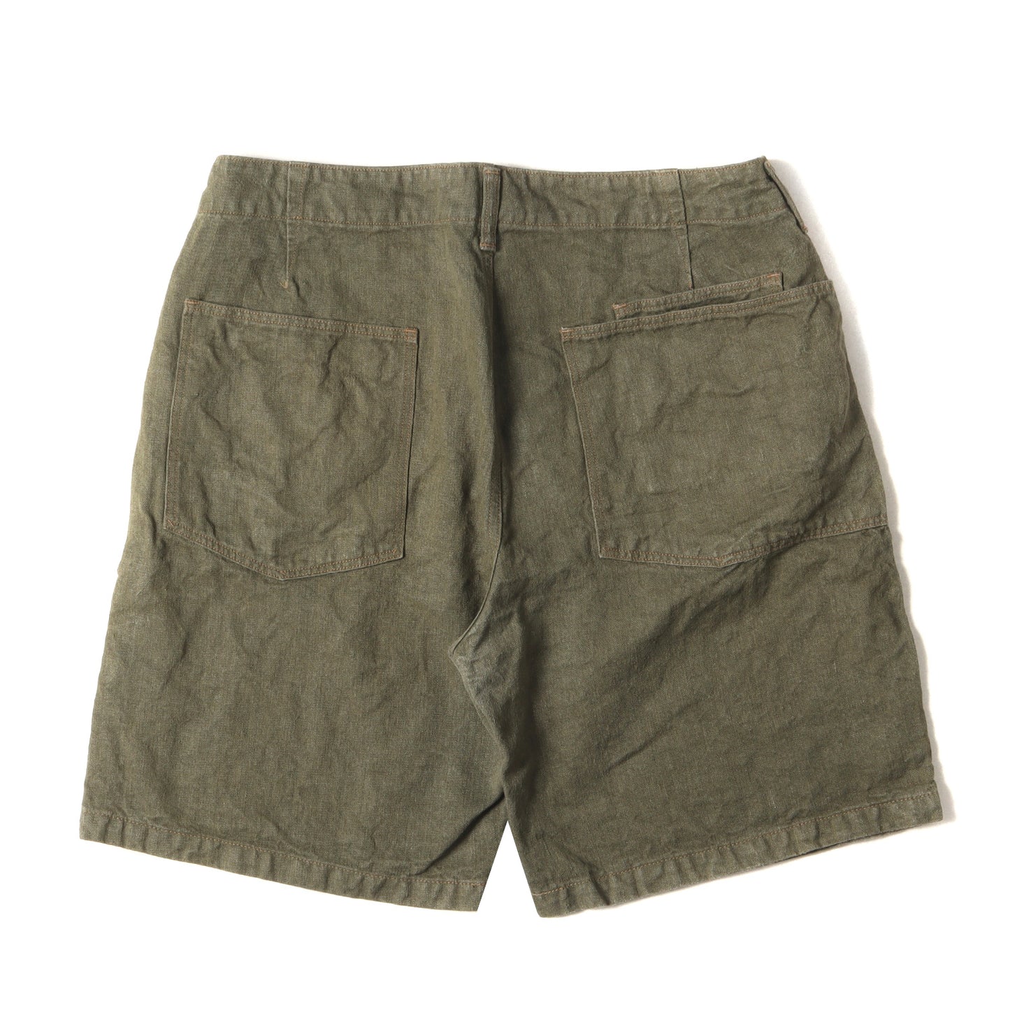 21SS ミリタリー メディカル リネンデニム ショート パンツ / ハーフ ショーツ SPORTWEAR