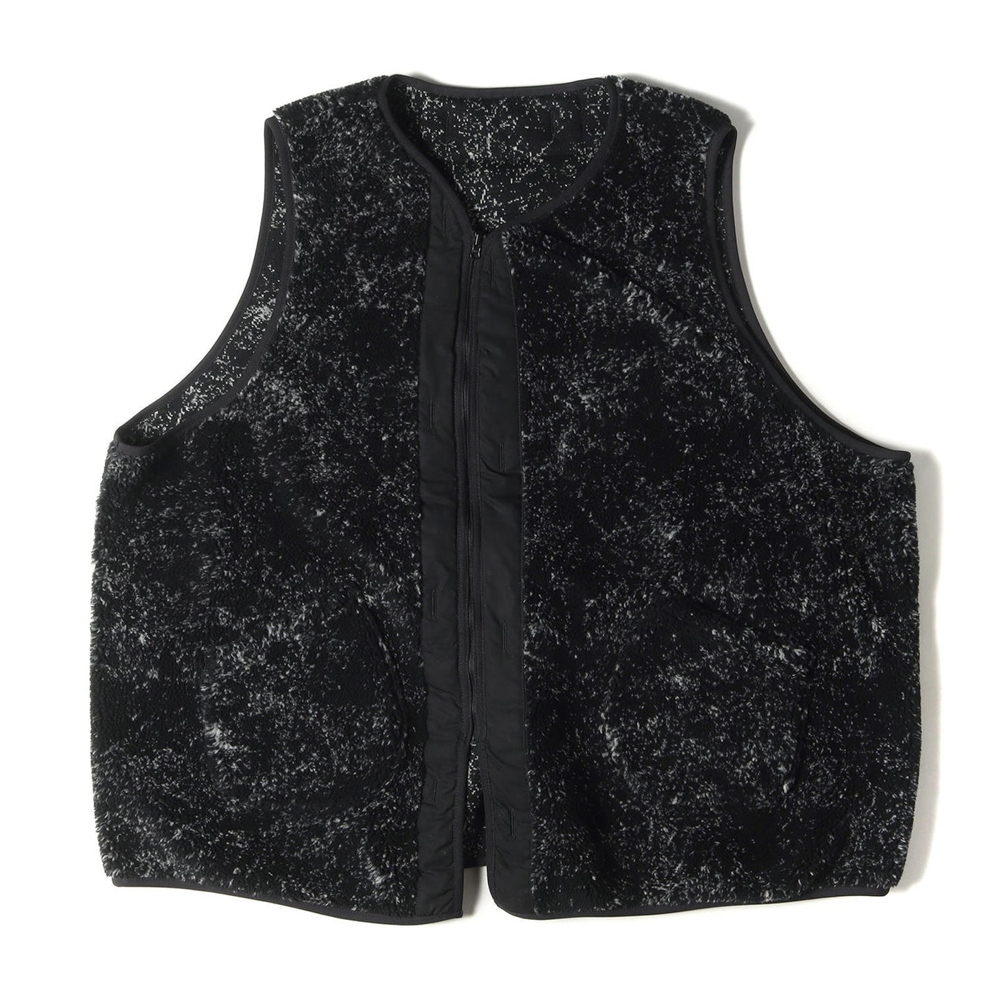22AW ジャガード パイル ライナー ベスト (JACQUARD PILE LINER VEST CL222-076V) / ブルゾン ボア フリース