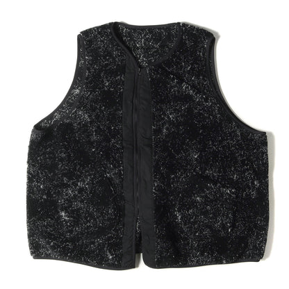 22AW ジャガード パイル ライナー ベスト (JACQUARD PILE LINER VEST CL222-076V) / ブルゾン ボア フリース