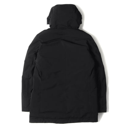 フーデッド ハイネック ダブルジップ フラットシェル ポリ ダウン コート (PI0195U) / ジャケット ブルゾン N-3B SUB-ZERO