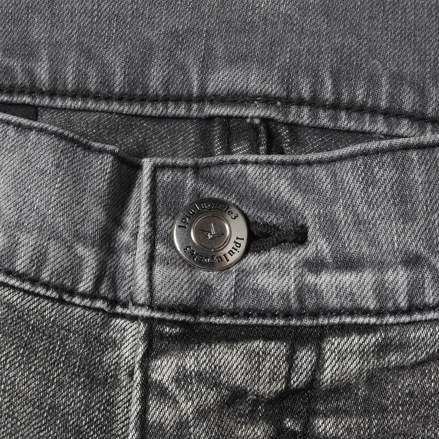 22SS USED加工 ツートーン ジップ テーパード ストレッチ デニム パンツ (7.5 ZIP TAPERED 2TONE MRP519 CTU229) / ジッパーフライ ジーンズ