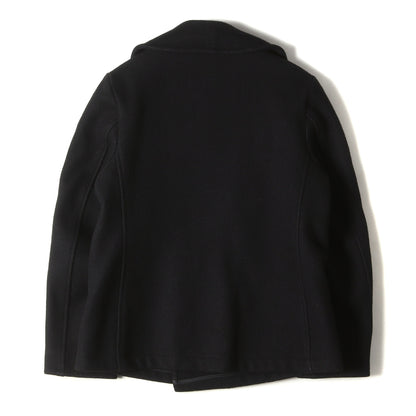 ウールナイロン メルトン 10B ショート ピーコート (NAVY PEACOAT W22 CLASSIC) / Pコート 裏地ナイロンキルト ANCHOR COLLECTION アンカーコレクション USA製