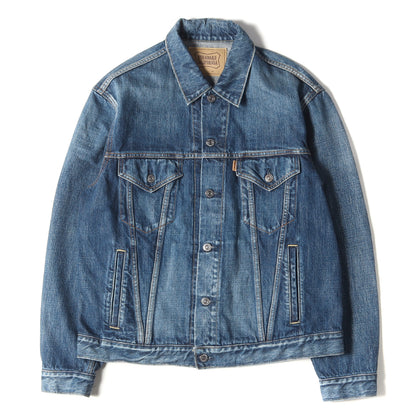 22SS ヴィンテージ加工 3rd タイプ デニム ジャケット (SD Denim Jacket S957 Vintage Wash) / トラッカー Gジャン