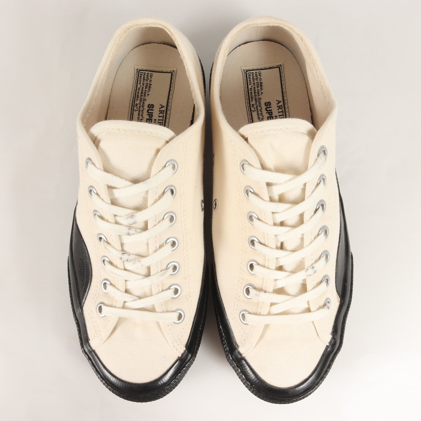 キャンバス ローカット スニーカー (2431-D CANVAS S111XGW) / ARTIFACT BY SUPERGA アーティファクト