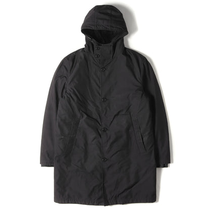 2WAY ファー ボア フリース パテッド キルト ライナー フーデッド コート / 中わた アーカイブ Y2K