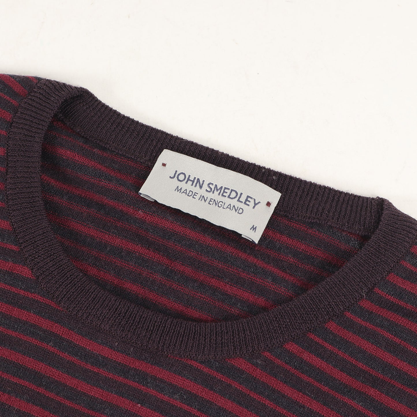 ボーダー ハイゲージ ウール ニット / セーター プルオーバー ニットソー