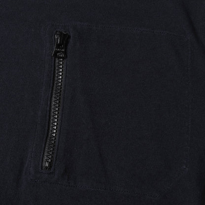 22SS ペイズリー バンダナ 切替 ジップポケット Tシャツ (Bandana Print T-Shirt 22-02697M)