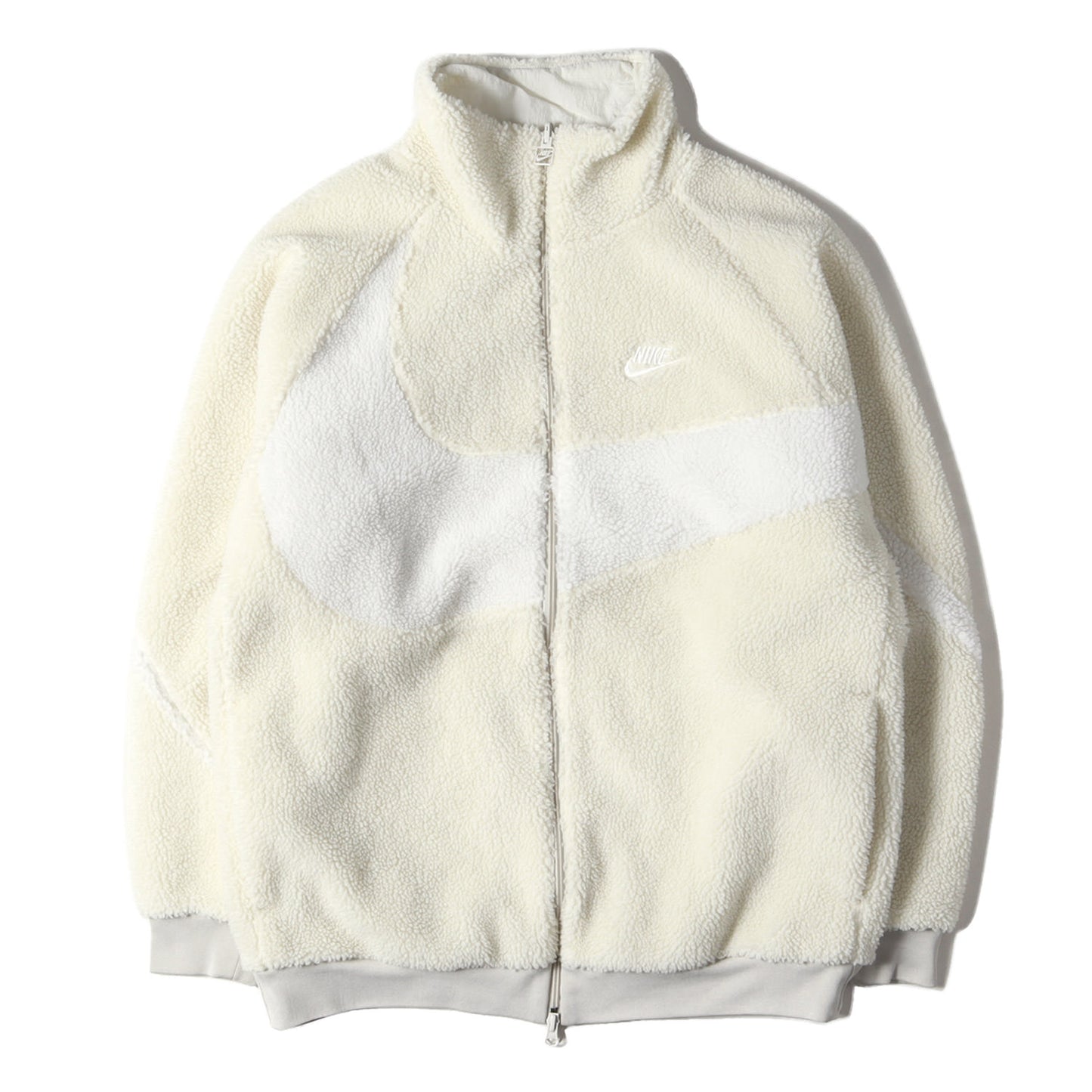 ビッグスウッシュ リバーシブル ボアジャケット (REVERSIBLE SWOOSH ZIP JACKET BQ6546-070)