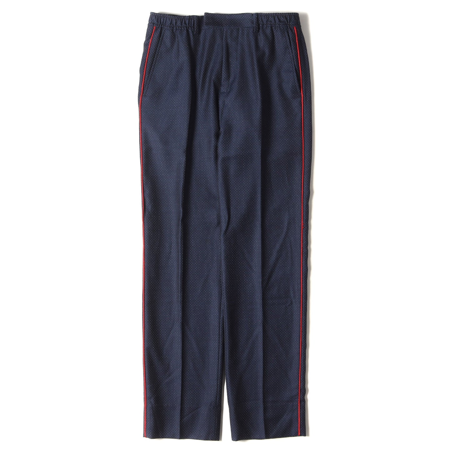 19AW パイピング ポルカドット ウール ピロー スラックス パンツ (574337 Z587E) / トラウザー パジャマ 寝具