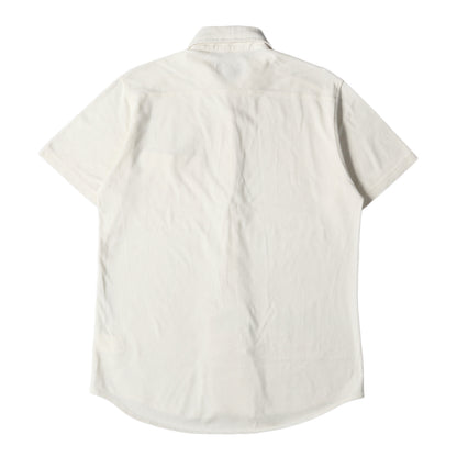 ワンポイント リボン ボタンダウン 鹿の子 半袖 シャツ (OFFICERS SH SS JERSEY 8050011041) / B.D