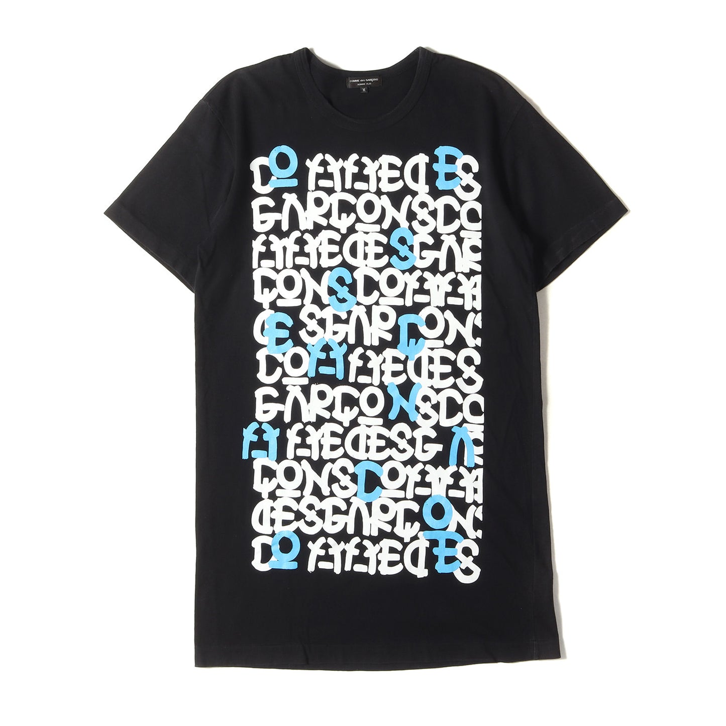 15SS グラフィック メッセージ ロゴ ロング Tシャツ (PO-T048) / デザイナーズ モード