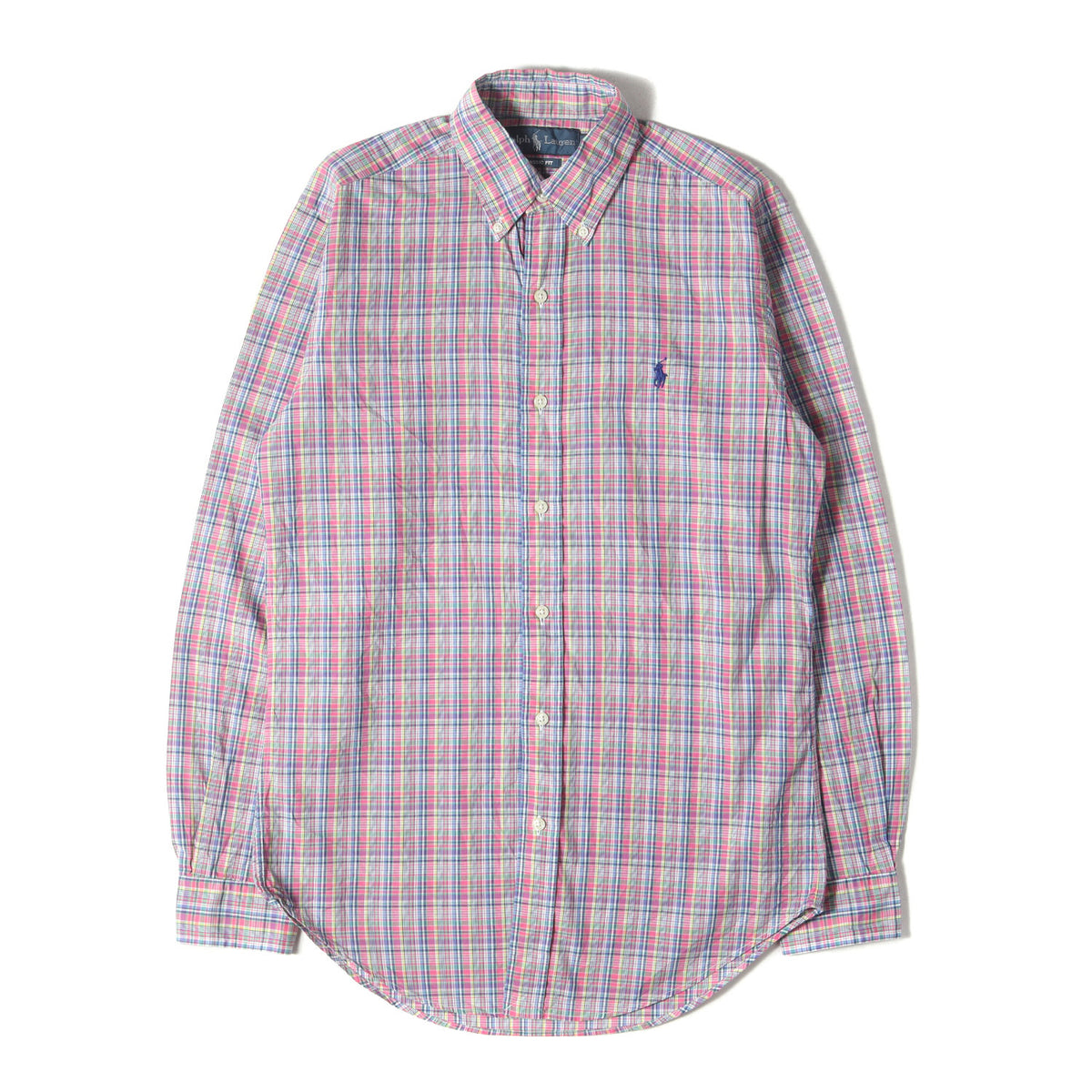 マドラスチェック ボタンダウン ドレス シャツ / CLASSIC FIT