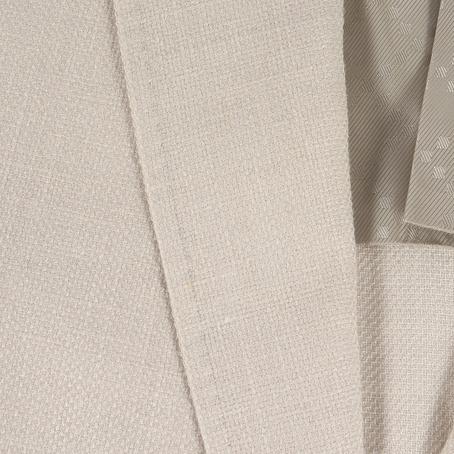 ナローラペル カシミヤ混 リネン コットン シルク 2B テーラード ジャケット (19VFF0)