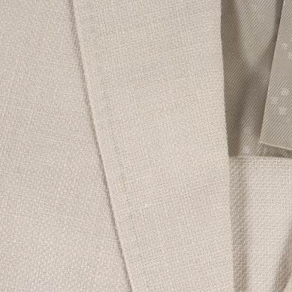 ナローラペル カシミヤ混 リネン コットン シルク 2B テーラード ジャケット (19VFF0)