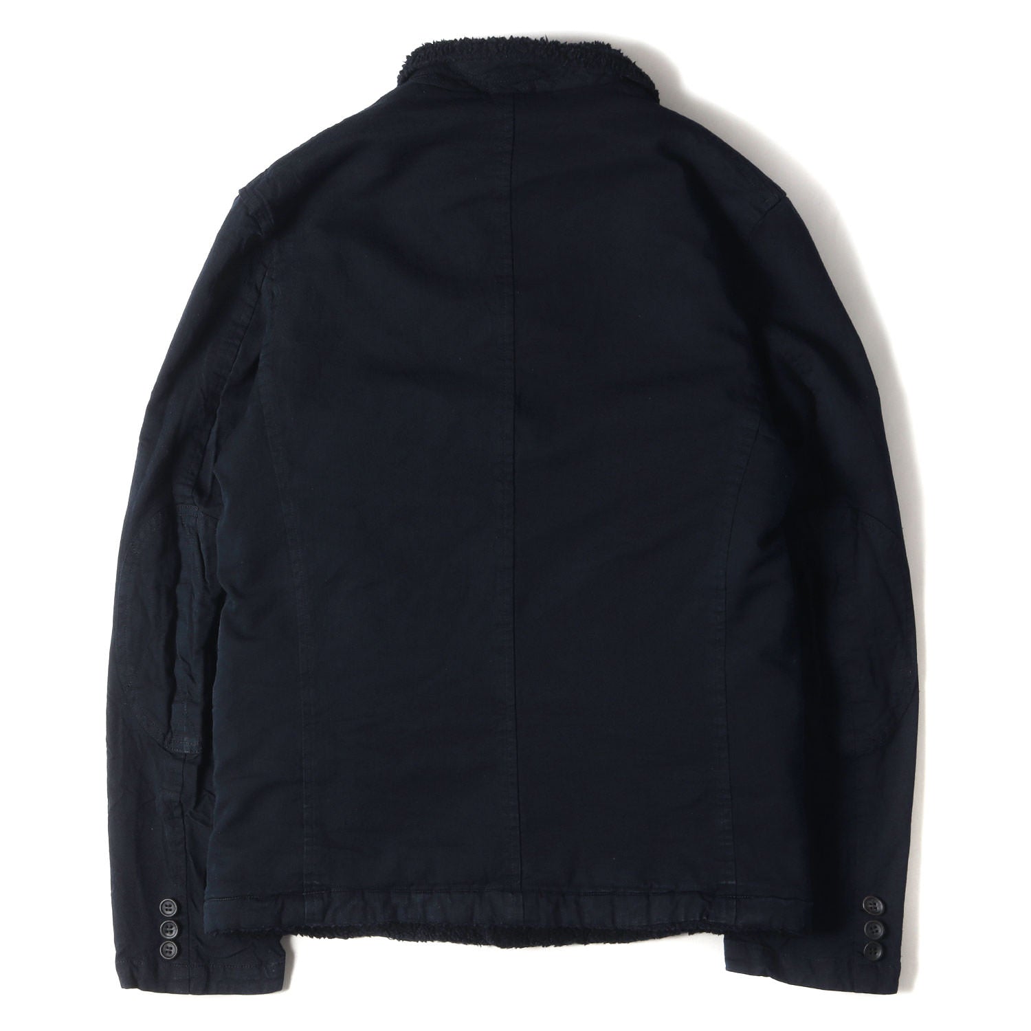 AD2005 コムデギャルソンオム　ポリ縮ジャケット　ボア　製品染め　アーカイブ AD2005 コムデギャルソンオム ポリ縮ジャケット ボア 製品染め