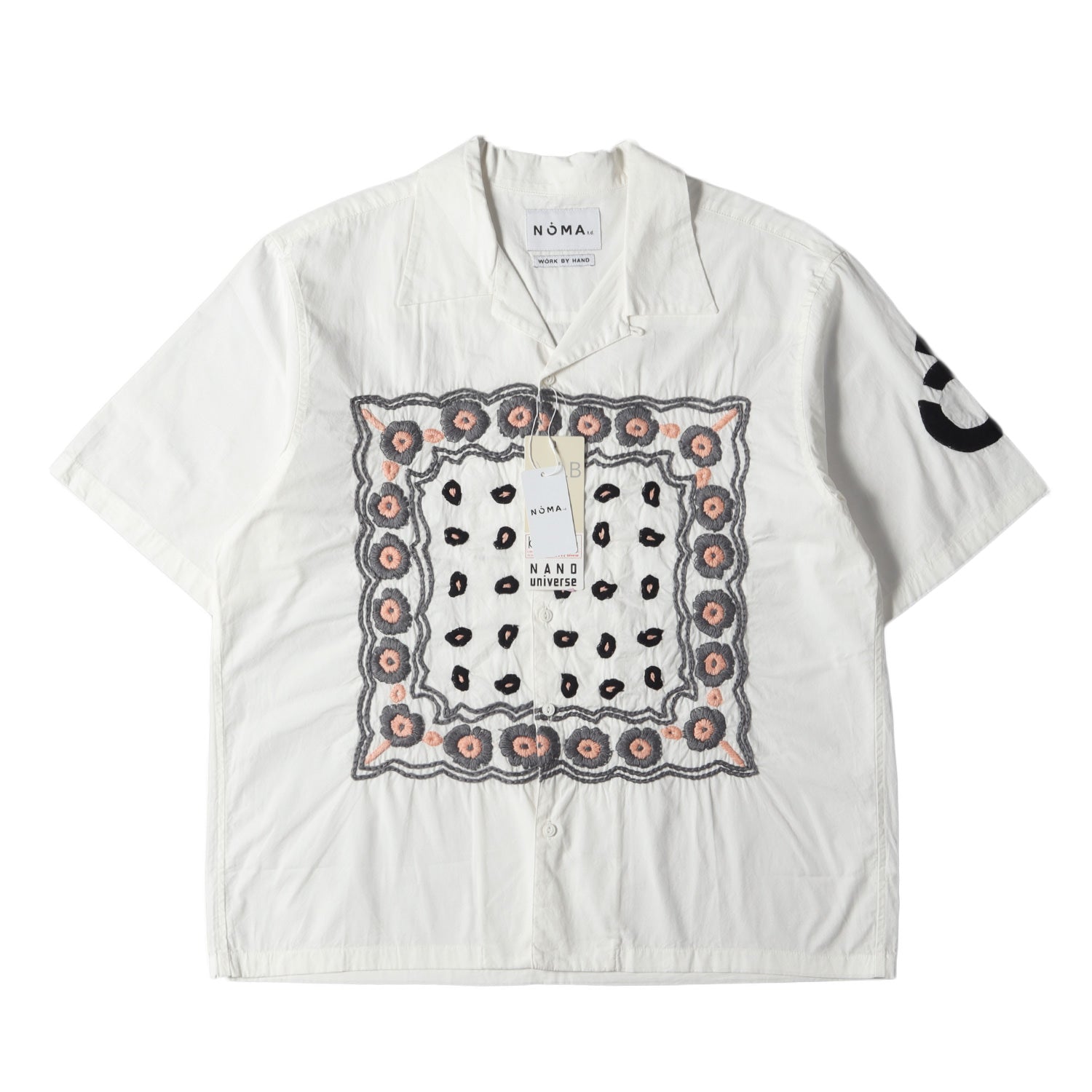 NOMA t.d. (ノーマティーディー) 23SS バンダナ エンブロイダリー オープンカラー 半袖 シャツ (Bandana Hand  Embroidery Shirt N35-EM04) / 刺繍 – ブランド古着の通販・買取 | BEEGLE by Boo-Bee