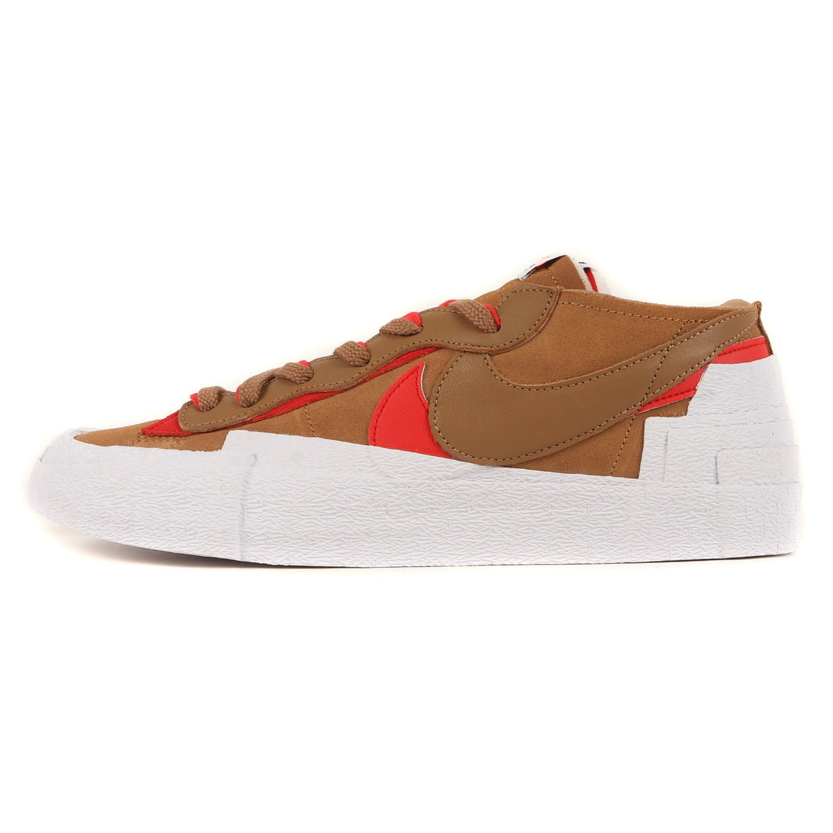 21SS ×NIKE BLAZER LOW (DD1877-200) / SACAI BRITISH TAN ブレザー ロー スニーカー