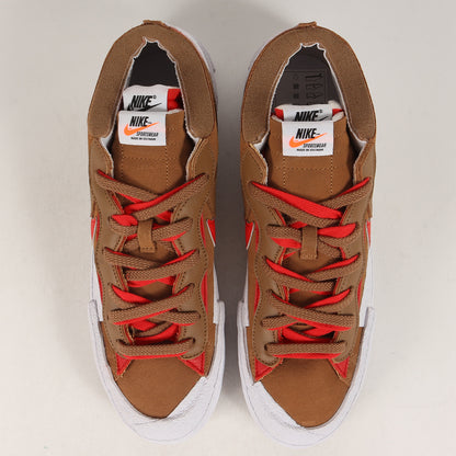 21SS ×NIKE BLAZER LOW (DD1877-200) / SACAI BRITISH TAN ブレザー ロー スニーカー