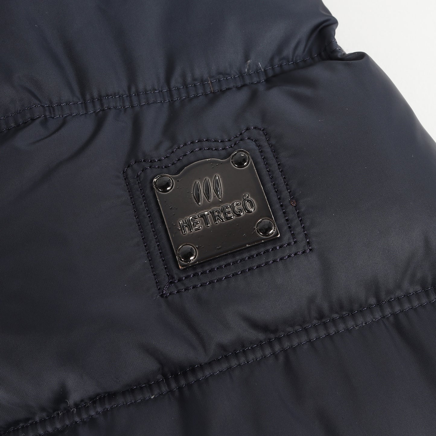 VITALE BARBERIS CANONICO SUPER 120S カノニコ ウール ポリ コンビ フード付き ハイネック ダウン ジャケット (KAUS 8D503) / ブルゾン カウス