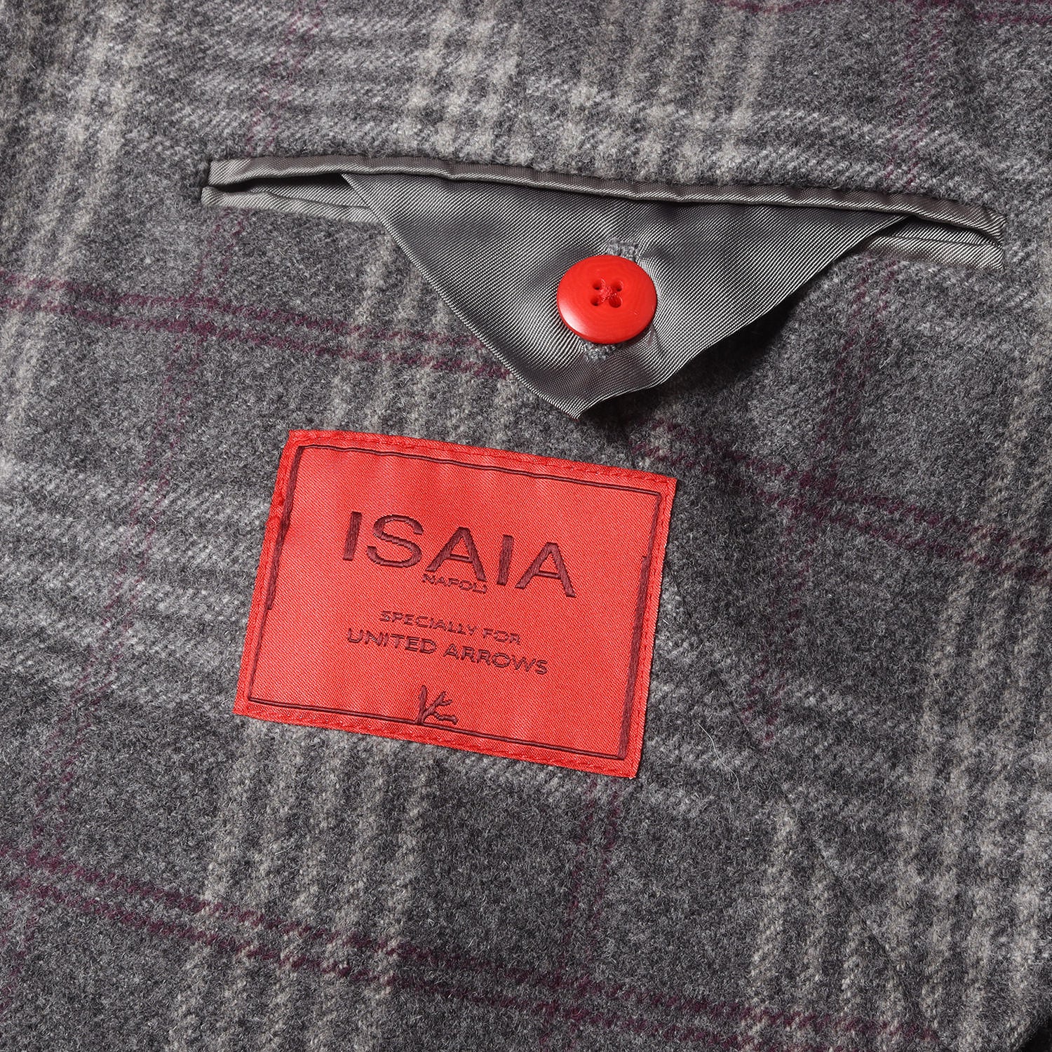 ISAIA (イザイア) × UNITED ARROWS 別注 タータンチェック カシゴラ混 ウール アンゴラ 段返り3B アンコン テーラード  ジャケット (SAILOR G31SI) / アウター 羽織 定番 ベーシック イタカジ オフィカジ ビジカジ フォーマル ビジネス –  ブランド古着の通販・買取 ...