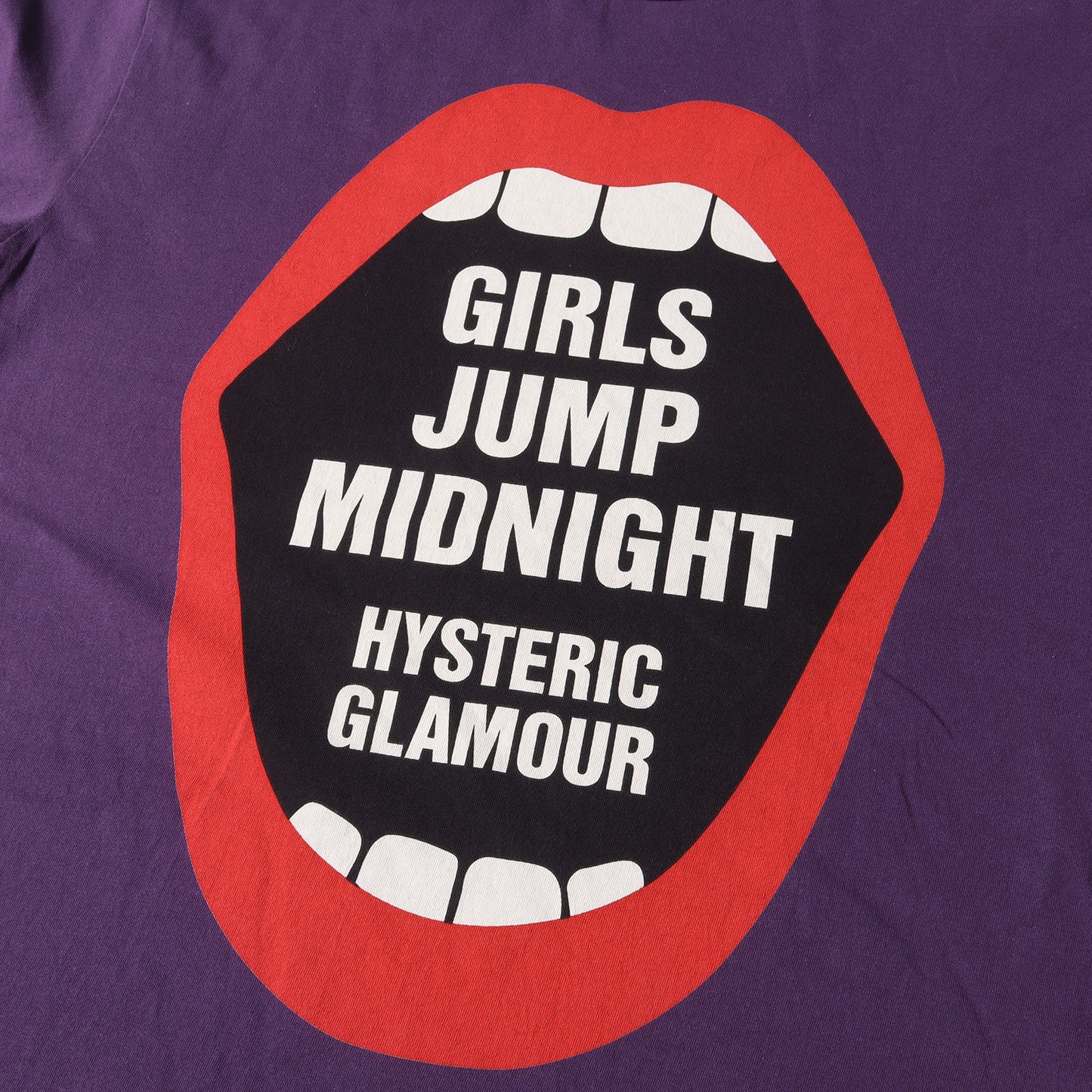 20AW HYS LIPS ロゴ ロングスリーブ  Tシャツ (02203CL13) / 長袖 カットソー ロンT