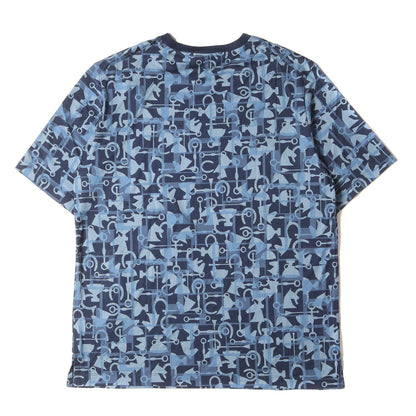 20AW ジオメトリック リンガーネック Tシャツ / 総柄 馬具 ホースビット 蹄鉄 ホースシュー トロフィー