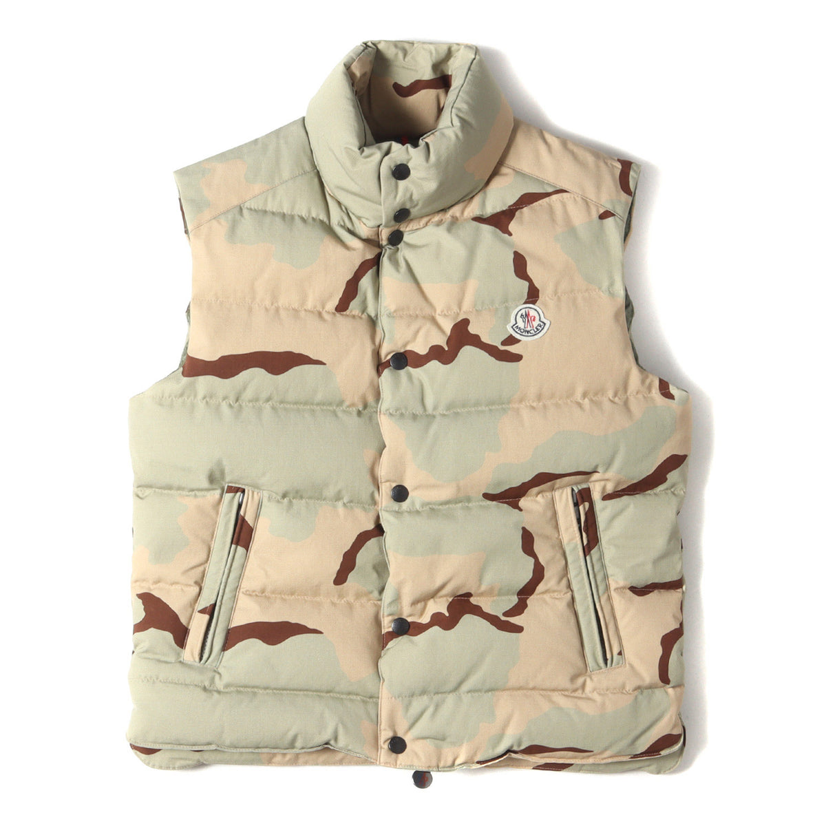 16AW ウッドランドカモ コットン リップストップ ダブルジップ ダウン ベスト (TIB GILET B20914335005 57963) / ブルゾン テビ ジレ