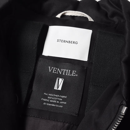 22AW VENTILE ボンバー ジャケット (SB00000188) / ベンタイル ダブルジップ ブルゾン パテッド 中わた