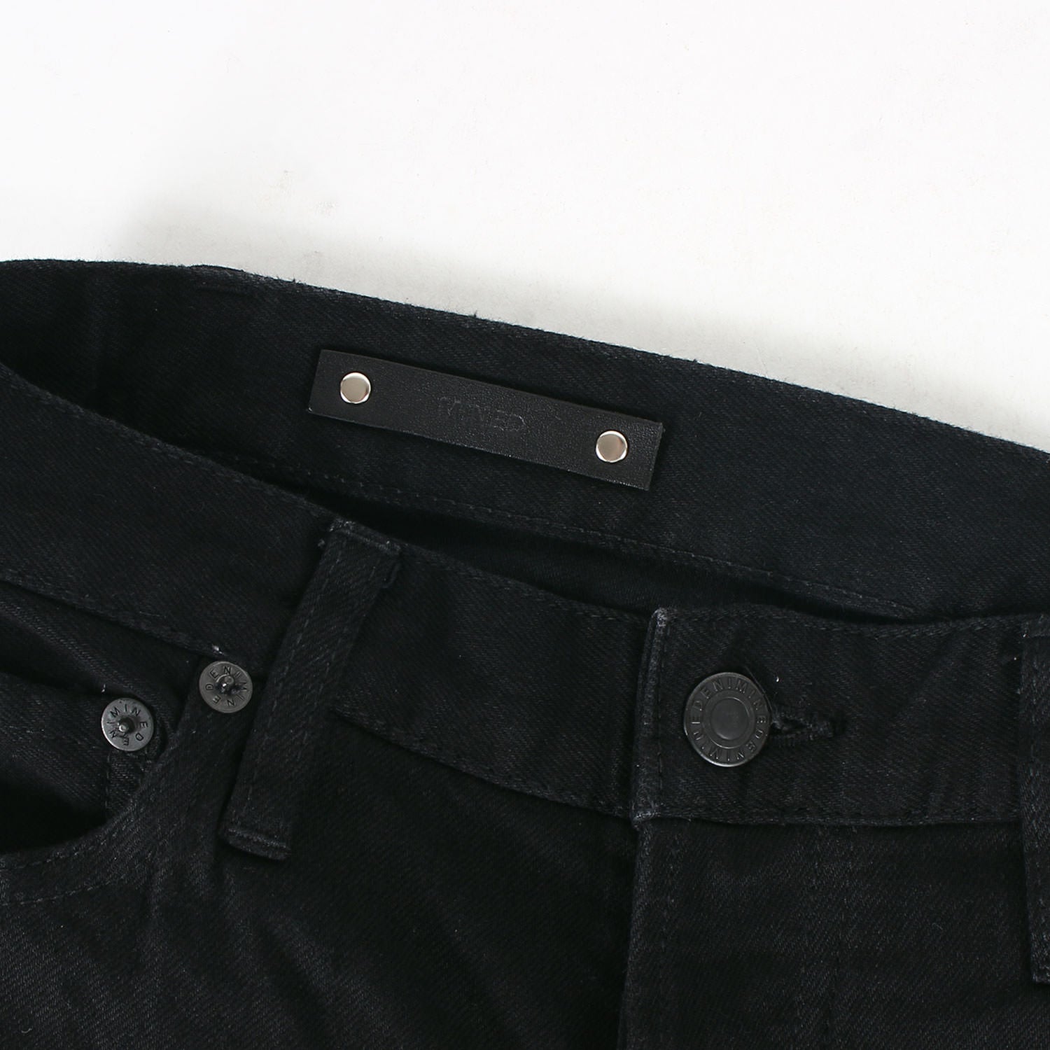 MINEDENIM (マインデニム) ダメージ加工 ストレッチ スリム スキニー 